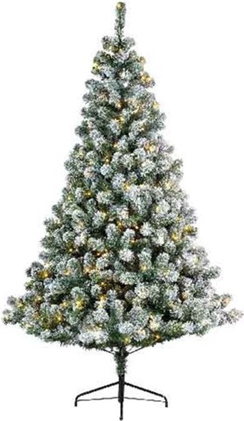 8719152783090 - Imperial Pine Künstlicher Weihnachtsbaum - 150cm hoch - Mit Schnee - 170 LED-Lichter