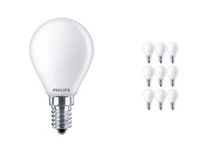 8719157022262 - Mehrfachpackung 10x Corepro LEDluster E14 Kugel Matt 43W 470lm - 827 Extra Warmweiß Ersatz für 40W - 2700K - Extra Warmweiß