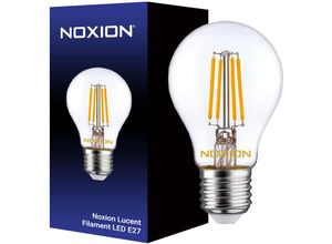 8719157031660 - Markenlos - Noxion Lucent Fadenlampe led E27 Birne Klar 45W 470lm - 827 Extra Warmweiß Ersatz für 40W - 2700K - Extra Warmweiß