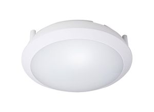 8719157031806 - Markenlos - Noxion LED-Wand- und Deckenleuchte Pro Weiß 13W 1400lm - 827-830-840 cct 300mm - IP66 - Ersatz für 2x18W - 2700K - 4000K Tunable White