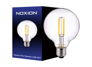 8719157032506 - Markenlos - Noxion Pro Classic led E27 Globe Fadenlampe Klar 95mm 8W 806lm - 827 Extra Warmweiß Dimmbar - Ersatz für 60W - 2700K - Extra Warmweiß