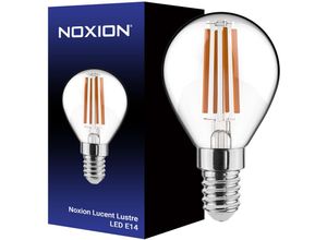 8719157032544 - Noxion Lucent Lustre LED E14 Kugel Fadenlampe Klar 45W 470lm - 827 Extra Warmweiß Dimmbar - Ersatz für 40W - 2700K - Extra Warmweiß