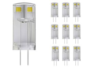 8719157035866 - Mehrfachpackung 10x Noxion Bolt led Capsule G4 09W 100lm - 827 Extra Warmweiß Ersatz für 10W - 2700K - Extra Warmweiß