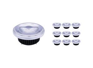 8719157036092 - Mehrfachpackung 10x Noxion Lucent LED-Spot G53 AR111 12W 600lm 40D - 927 Extra Warmweiß Höchste Farbwiedergabe - - 2700K - Extra Warmweiß