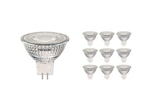 8719157036139 - Markenlos - Mehrfachpackung 10x Noxion LED-Spot GU53 MR16 4W 345lm 36D - 827 Extra Warmweiß Ersatz für 35W - 2700K - Extra Warmweiß