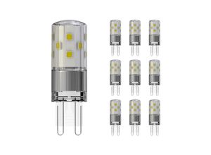 8719157037075 - Mehrfachpackung 10x Noxion Bolt led Capsule G9 38W 470lm - 830 Warmweiß Ersatz für 40W - 3000K - Warmweiß