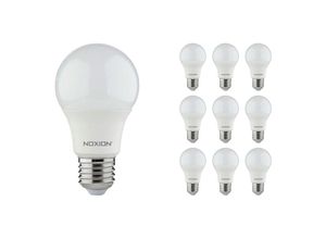 8719157038256 - Mm_unverified_brand - Mehrfachpackung 10x Noxion Lucent Classic led E27 Birne Matt 49W 480lm - 840 Kaltweiß Ersatz für 40W