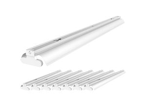 8719157038409 - Markenlos - Mehrfachpackung 8x Noxion Deckenleuchte Click Reflektor led T8 Geeignet Für 2x 150cm led Röhre - 730