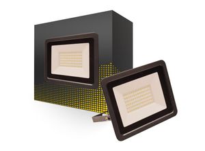 8719157042901 - LED-Scheinwerfer 50W 5000lm 100D - 840 IP66 - Symmetrisch - 4000K - Kaltweiß