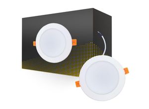 8719157042918 - Sans Marque - led Downlight 12W 1080lm 120D - 840 Kaltweiß Ausschnitt 115mm - Ersatz Für 1x18W