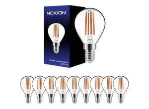 8719157043960 - Markenlos - Mehrfachpackung 10x Noxion Lucent Lustre led E14 Kugel Fadenlampe Klar 45W 470lm - 827 Extra Warmweiß Dimmbar - - 2700K - Extra Warmweiß