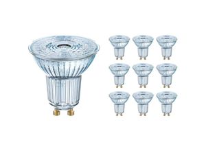 8719157043977 - - Mehrfachpackung 10x Ledvance Performance LED-Spot Reflektor GU10 PAR16 43W 350lm 36D - 830 Warmweiß Ersatz für 50W - 3000K - Warmweiß