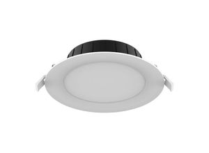 8719157052573 - Markenlos - led Downlight Hera Eben Weiß 21W 2400lm - 827-830-840 cct 226mm - Ausschnitt 200mm