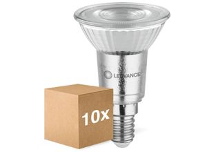 8719157052894 - Mehrfachpackung 10x Ledvance Led-Spot E14 PAR16 5W 350lm - 827 Extra Warmweiß Ersatz Für 50W