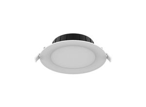 8719157053310 - Led Downlight Hera Flat Weiß 15W 900lm - 827-830-840 cct 176mm - Ausschnitt 150mm