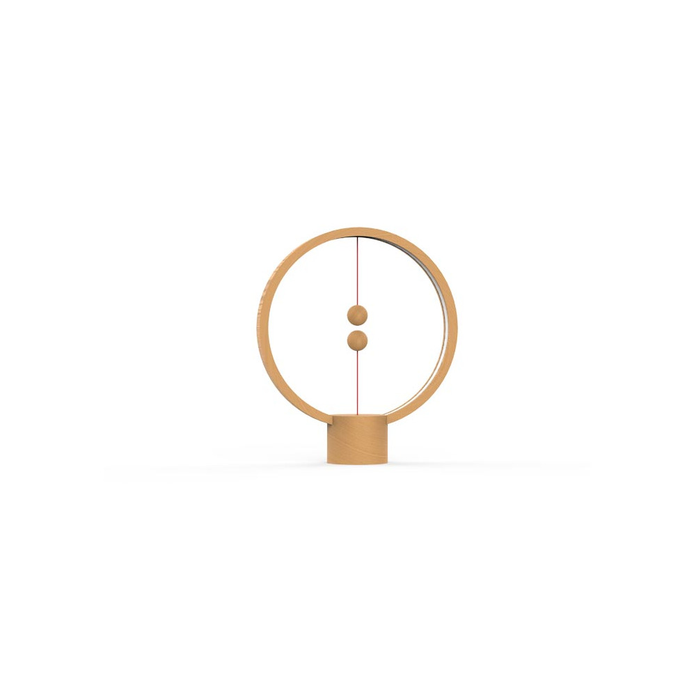 8719186011770 - Runde Waage-Lampe aus Holz Heng