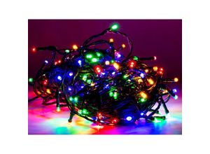 8719202259773 - LED-Lichterkette 320 LEDs bunt 230V IP44 8 Funktionen Memory