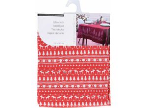 8719202603859 - Weihnachtstischdecke Motiv X-MASS - Home Styling Collection