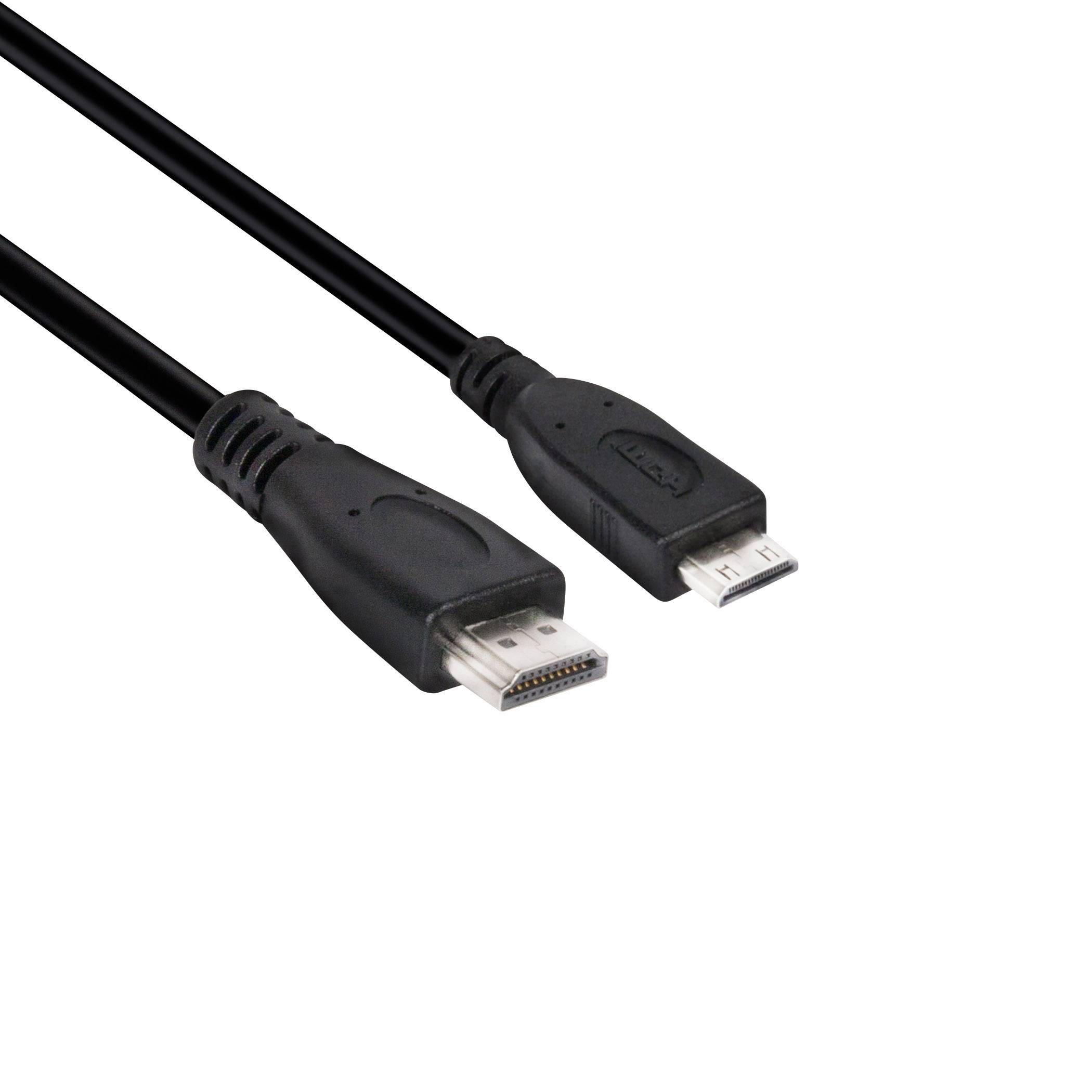 8719214470661 - club3D HDMI Anschlusskabel HDMI-Mini-C Stecker HDMI-A Stecker 100 m Schwarz CAC-1350 HDMI-Kabel 8719214470661 - club3D HDMI Anschlusskabel HDMI-Mini-C Stecker HDMI-A Stecker 100 m Schwarz CAC-1350 HDMI-Kabel