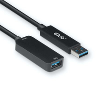 8719214471675 - Club 3D USB 32 Gen2 Typ A-Verlängerungskabel 10 Gbits St B 5 m schwarz