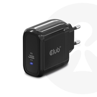 8719214472283 - CLUB3D Travel Charger 65W GAN technology Single port USB Type-C Power Delivery(PD) 30 Support