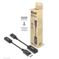 8719214472740 - Club 3D DisplayPort 14 auf HDMI 4K120Hz 8K60Hz HDR-Aktiv-Adapter St B 01m 8719214472740 - Club 3D DisplayPort 14 auf HDMI 4K120Hz 8K60Hz HDR-Aktiv-Adapter St B 01m