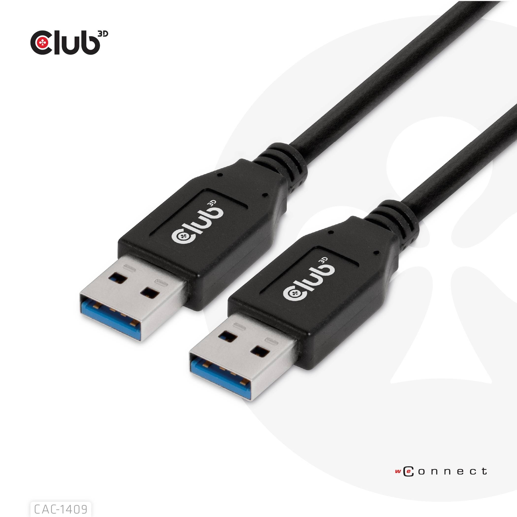 8719214472863 - Club3D Kabel USB Typ-A Gen2         05m       10 Gbps St St retail