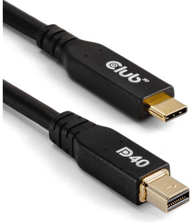 8719214473112 - Club3D Kabel   USB Typ C   MiniDP 21    2m  8K30Hz St St retail