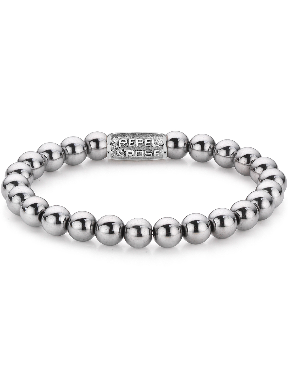 8719214493455 - REBEL & ROSE® Armband Edelstahl silber M 8719214493455 - REBEL & ROSE® Armband Edelstahl silber M