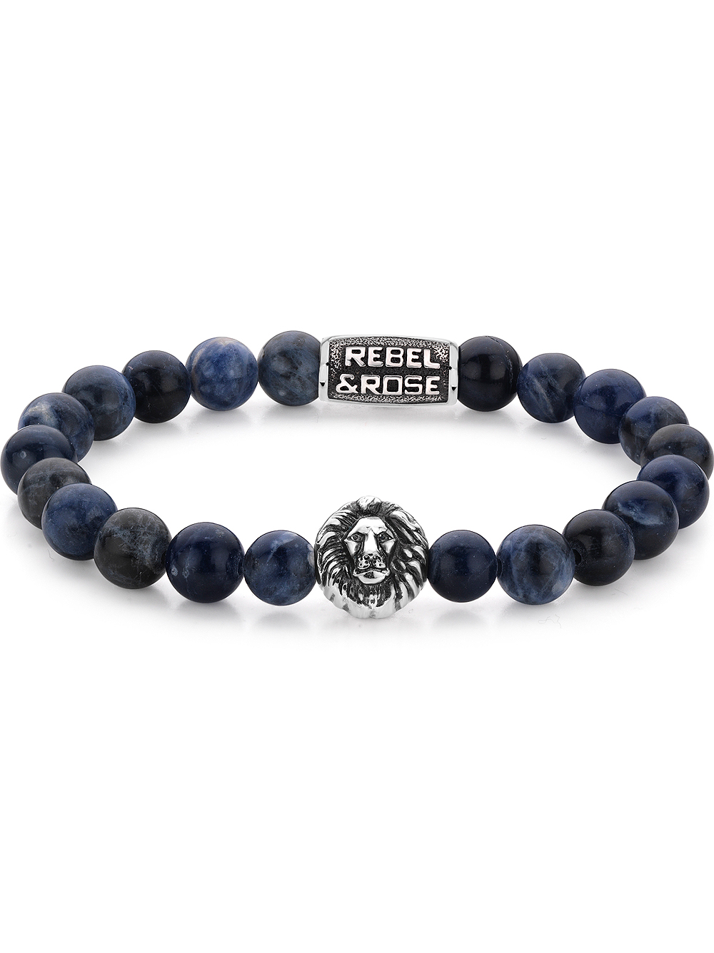 8719214493912 - Armband Midnight Blue Lion RR-8L030-S-L Herren