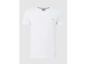 8719254696496 - Slim Fit T-Shirt mit V-Ausschnitt