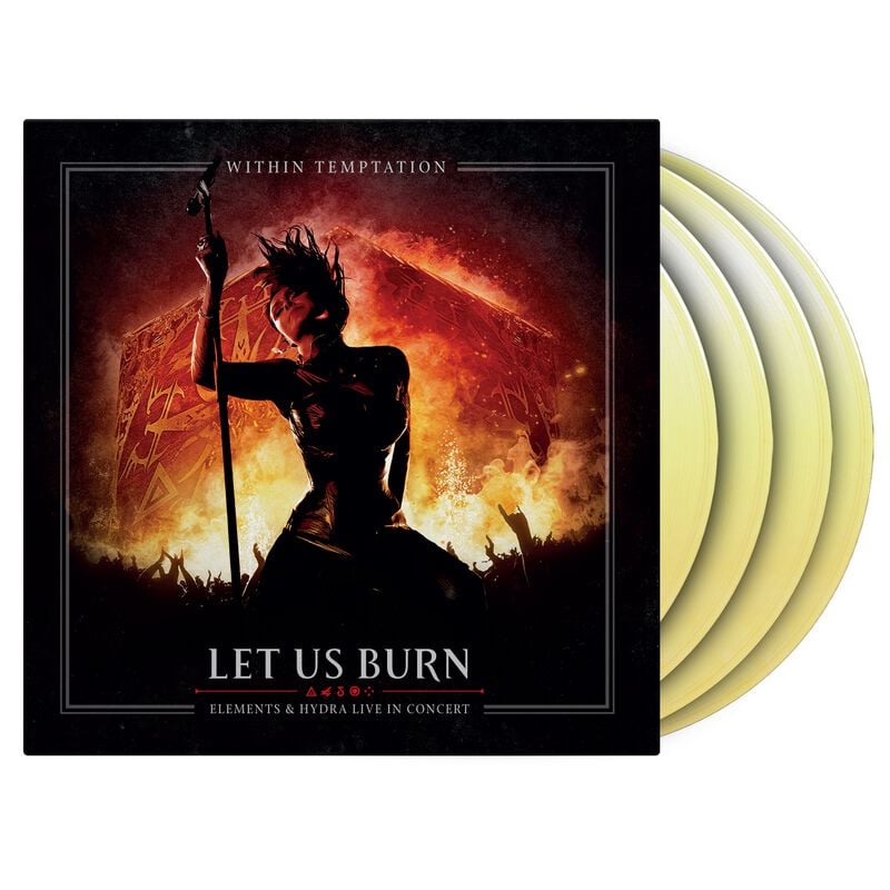 8719262041066 - Let us burn (Elements & Hydra live in concert) LP multicolor