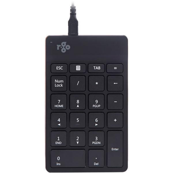 8719274491439 - R-Go Numpad Break - Kabelgebunden - Schwarz - USB - Universal - China - Schwarz - Aluminium - 15 m