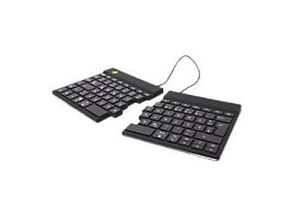 8719274491866 - R-Go Split Break - keyboard - with integrated break indicator - QWERTZ - German - black - Tastaturen - Deutsch - Schwarz