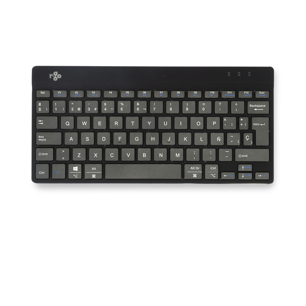 8719274492320 - Tastatur RGOCOESWLBL Schwarz Qwerty Spanisch