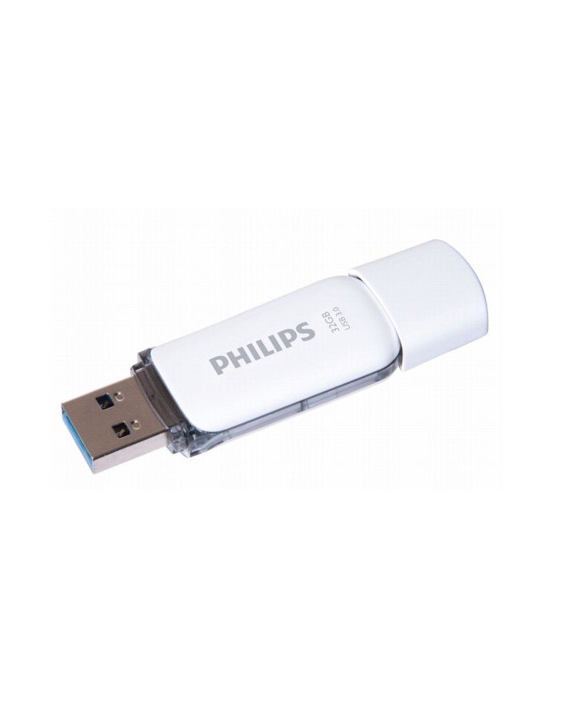 8719274668176 - USB-Stick 32GB 30 usb Drive Snow super fast grey (FM32FD75B 00) - Philips