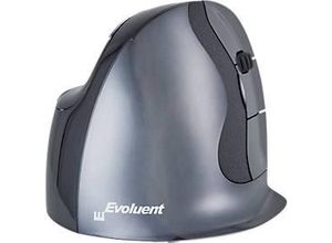8719274673064 - Vertikalmaus BakkerElkhuizen Evoluent D wireless ergonomisch USB 5 Tasten inkl Scrollrad verchromt