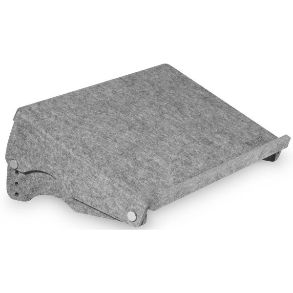 8719274674047 - Circular-Line Dokumentenhalter Bakker Elkhuizen Q-doc 515 60% recyceltes Material B 515 x T 290 x H 120 mm lichtgrau