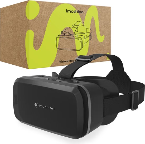 8719295587845 - iMoshion VR-Brille Smartphone - Virtual-Reality-Brille - Realistisches 3D-Erlebnis - Geeignet für jedes Smartphone - Verstellbares Kopfband und bequemes Kissen 8719295587845 - iMoshion VR-Brille Smartphone - Virtual-Reality-Brille - Realistisches 3D-Erlebnis - Geeignet für jedes Smartphone - Verstellbares Kopfband und bequemes Kissen