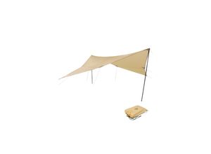 8719322166791 - CAMPGURU Tarp Sonnen Segel Camping Vor Zelt Wind Schutz Plane Dach Baumwolle Größe 3 x 3 m