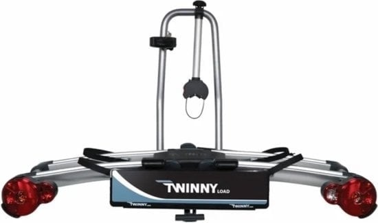 8719322331953 - Twinny load Fahrradträger - E-carrier - Ultra 2 - Tragfähigkeit 56 kg - Schwarz