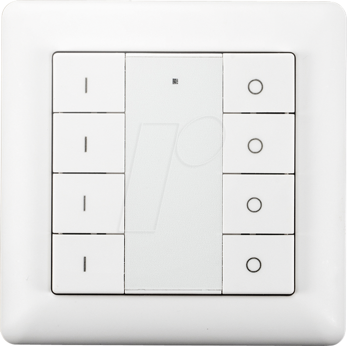 8719322371355 - ECO-DIM 10014 - Funkschalter Zigbee weiß universal 4 Gruppe