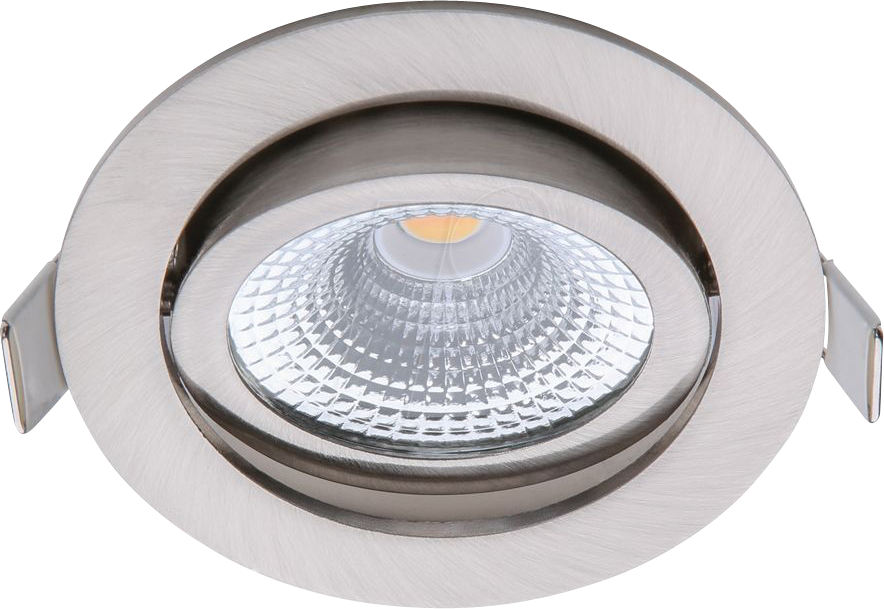 8719322372208 - ECO-DIM 10030 - LED Einbaustrahler dimmbar 5 W 450 lm 2700 K rund nickel