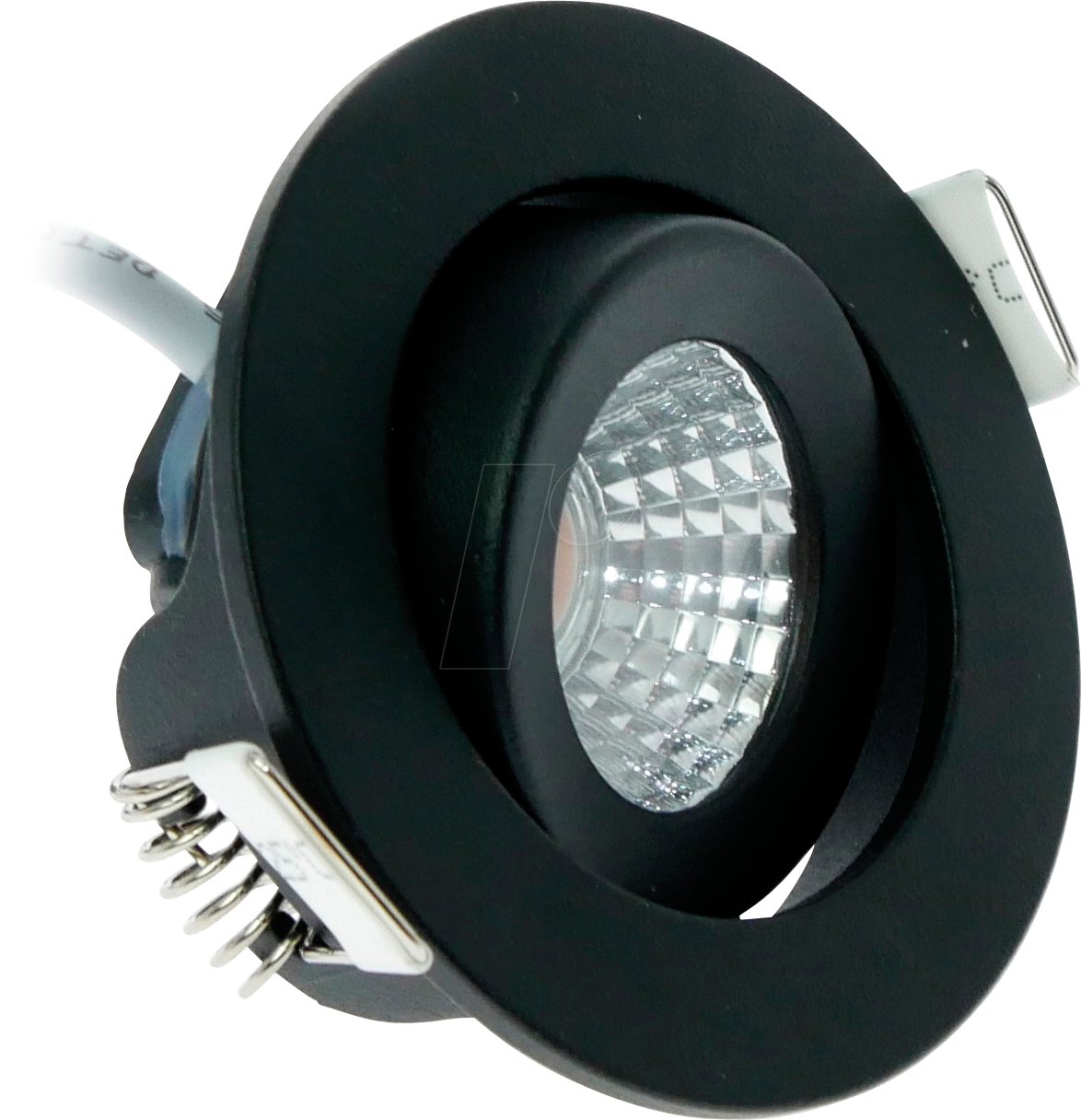 8719322373069 - ECO-DIM 10060 - LED Einbaustrahler dimmbar 5 W 450 lm 2000-3000 K schwarz