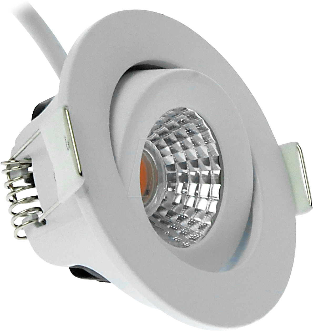 8719322373076 - ECO-DIM 10061 - LED Einbaustrahler dimmbar 5 W 450 lm 2700 K weiß rund