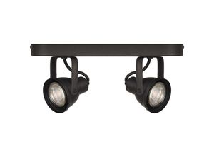 8719323328488 - - LED-Spot mit 2 Strahlern Max 30x9x16 cm Schwarz Schwarz 8719323328488 - - LED-Spot mit 2 Strahlern Max 30x9x16 cm Schwarz Schwarz