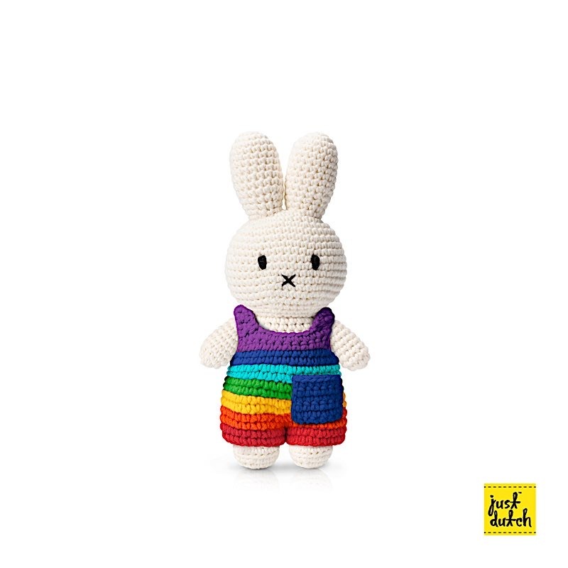 8719324381123 - Kuscheltier miffy Latzhose Just Dutch 8719324381123 - Kuscheltier miffy Latzhose Just Dutch