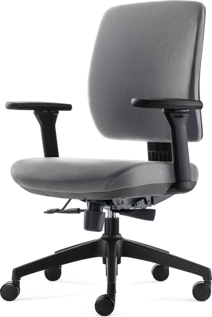 8719325248340 - BENS 917-Ergo-1 - Ergonomischer Bürostuhl - Vollstoffpolsterung - Grau