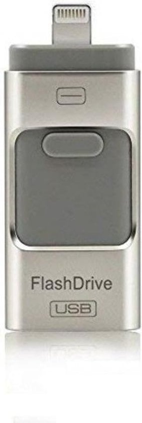 8719325402315 - - 3-in-1 Flash-Laufwerk - 8GB - für iPhone Android und PC oder Mac - Silber