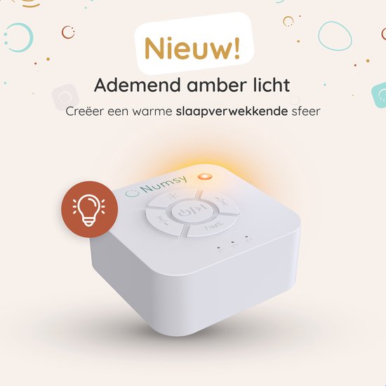 8719326605791 - Numsy Original 3 White Noise Machine Baby - Weißes Rauschen Gerät